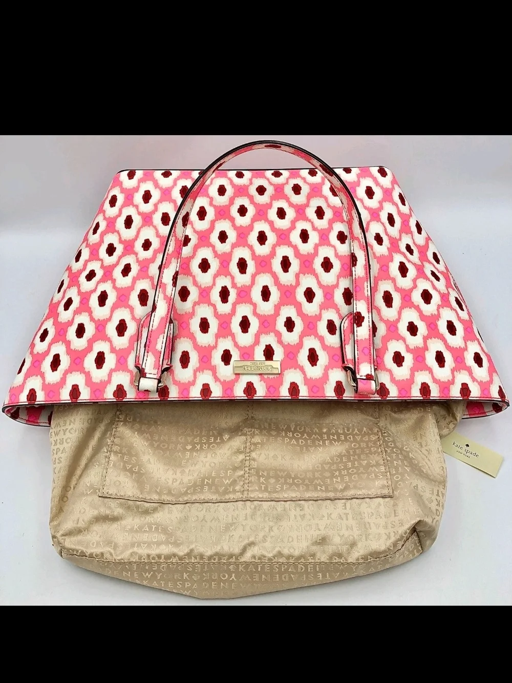 Kate Spade New York Laurel Way Dally Tote And Wallet Set EUC
